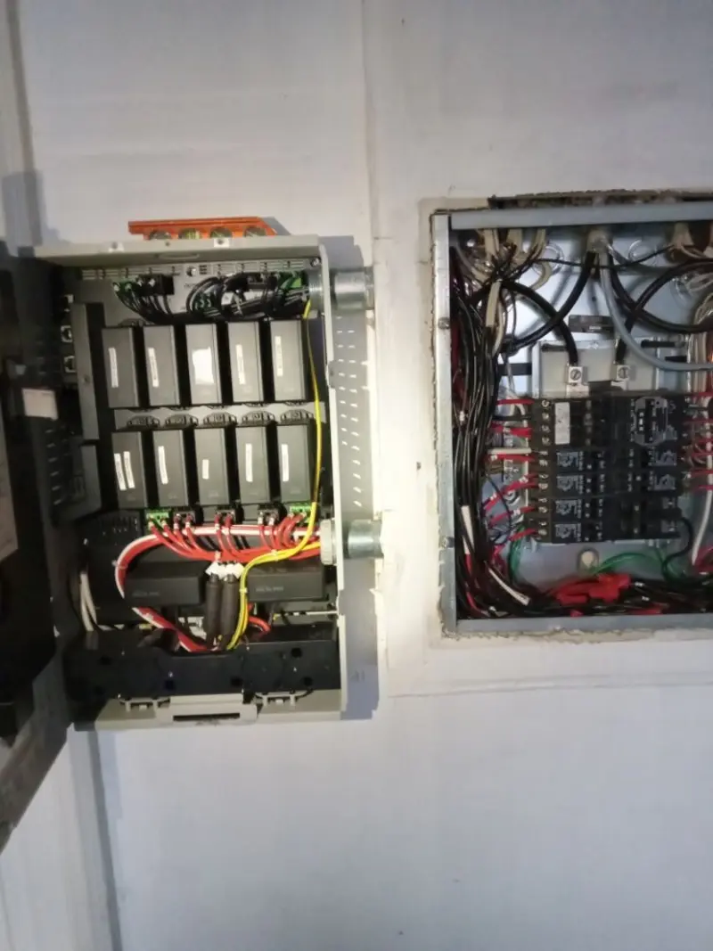 Electrical panel upgrade completed for Carbon Monoxide Detector Installation in Carrollton